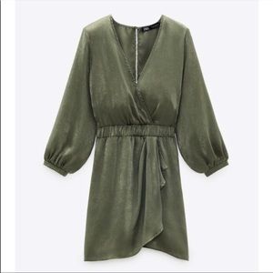 NWOT Zara satin romper